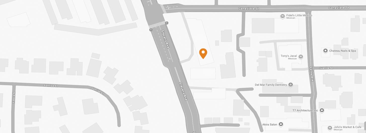 Harrison massage location map